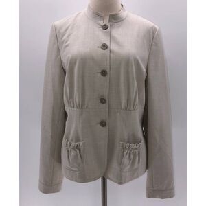 S5A Sara Fit Cream/Khaki Work Suit Lined Jacket and Pants- 12